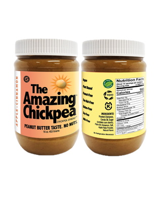 The Amazing Chickpea Apple Cinnamon Spread 16 oz Jars