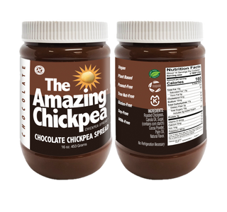 The Amazing Chickpea Chocolate Spread 16 oz Jars