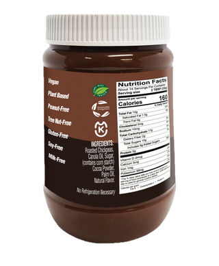 The Amazing Chickpea Chocolate Spread 16 oz Jars