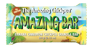 The Amazing Chickpea Banana Cinnamon Granola Bars